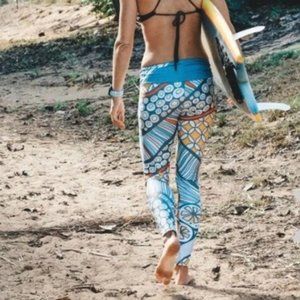 Octopus Ink "Halibut" Leggings Size Medium